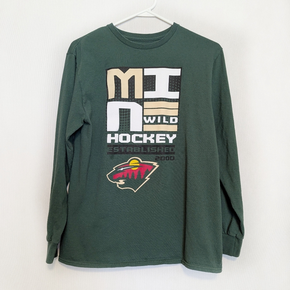 NHL Men's MN Wild Hockey Shirt - Size M